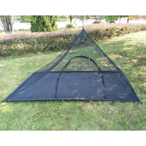Triangle Portable Tent Mosquito Net Garden Camping Hiking Fishing Entertainment Camping Mat Outdoor Mosquito Net Dropshipping
