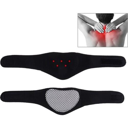 Tourmaline Magnetic Self Heating Neck Massager Therapy Neck Massager Vertebra Protection Spontaneous Heating Belt Body Massager