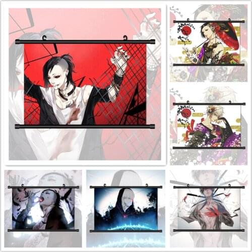 WTQ Tokyo Ghoul Kaneki Ken Uta Anime Canvas Painting Anime Posters Wall Decor Wall Art Picture for Living Room Decor Home Decor