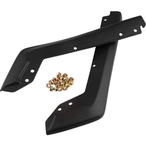 Rear Lip Wrap Angle Splitters For 2015-2016 Subaru Impreza WRX Sti OE Style