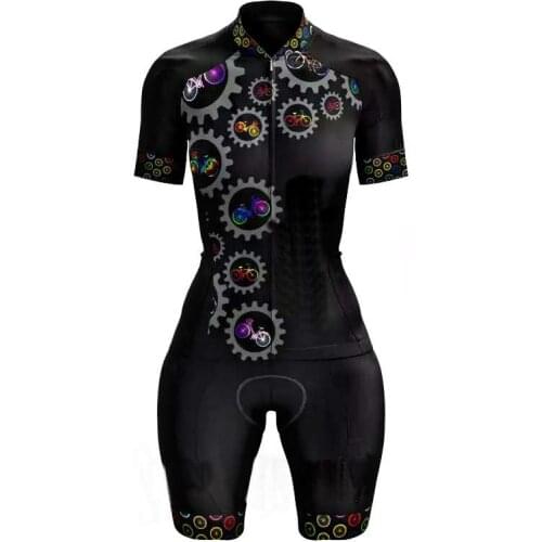 Womens Bikers Pro team Cycling jersey and bib shorts breathable Ropa Ciclismo mujer MTB uniformes tenue cycliste pro 2019