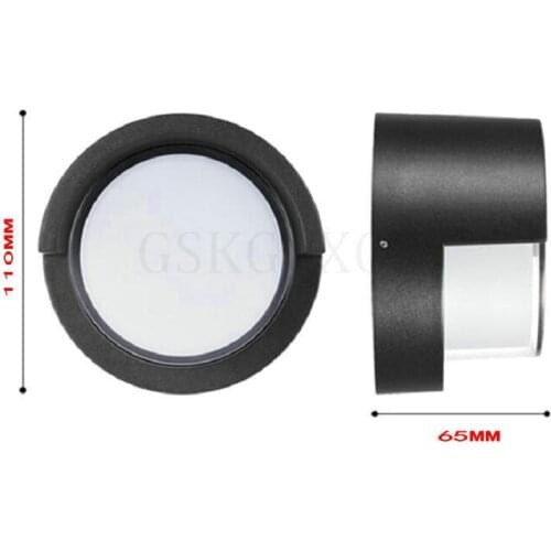 10W LED Wall Lamp IP65 Waterproof Indoor & Outdoor Aluminum Wall Light Surface Mounted Cube LED Garden Porch Light