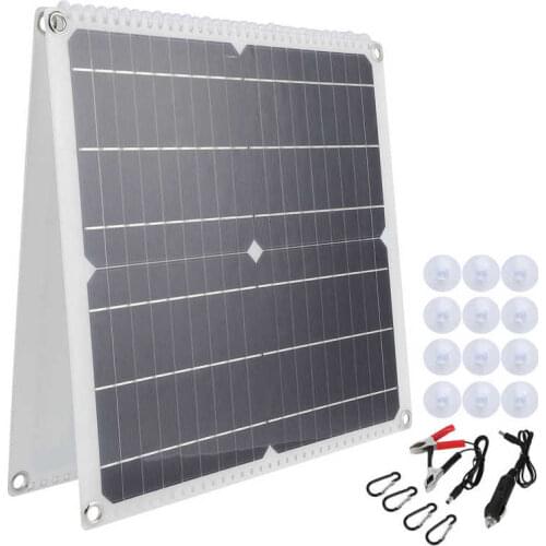 50W Foldable Outdoor Solar Panel Waterproof Solar Panel Charger for Mobile Phone Laptop USB Solar Panel