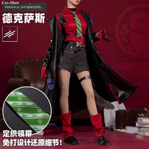 Hot Game Arknights Texas Cosplay Costume RHODE ISLAND Battle Uniform Full Set Female Activity Party Role Play Clothing S-L