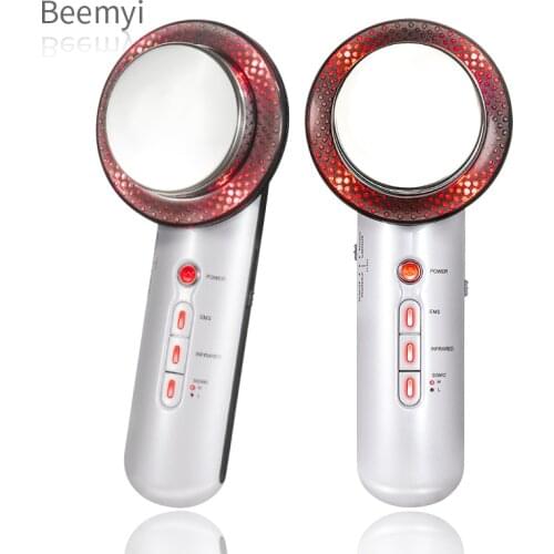 3 in 1 EMS Body Massager Ultrasonic Cavitation Slimming Machine With Fat Burn Slim Cream Gel Cavitation Anti Cellulite Set