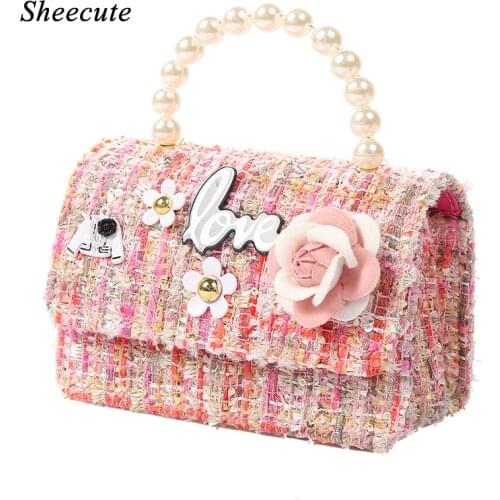 Fashion Childrens Princess Bag Small Bags for Girls Handbag Kids Crossbody Bags Mini Purses and Handbags Dual-use 2-6 Years Old