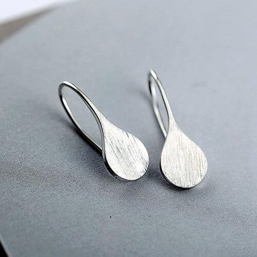 925 Sterling Silver Earring for Women Wedding Jewelry Simple Stud Earring Pendientes Bijoux eh850