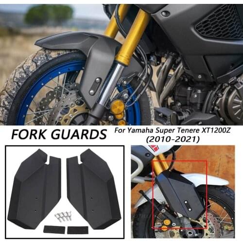 New For XT 1200 Z Motorcycle Front Fork Guards Protection For Yamaha Super Tenere ES / XT1200Z 2010 - 2021 2020 2019 2018 2017