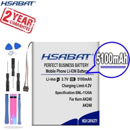 New Arrival [ HSABAT ] 4600mAh Replacement Battery for iRiver Astell & Kern AK240 Player 3-wire plug