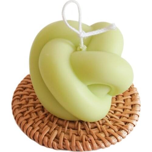 New Braided Knot Silicone Mold Candy Soft Pottery Knot DIY Bowknot Scented Candle Molds MAGIC BALL SOAP MOULDS