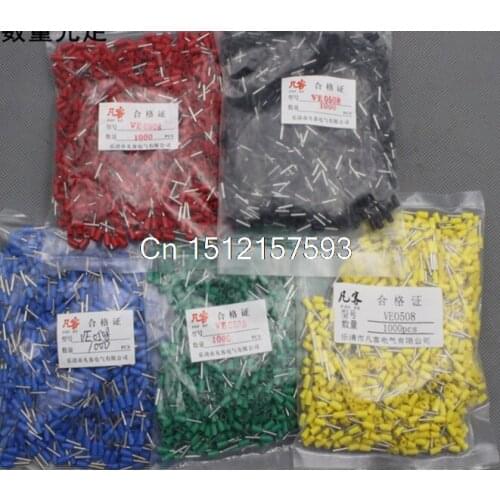 Replacement 21 AWG Insulating Pin Crimp Terminals Cable Lug E0508