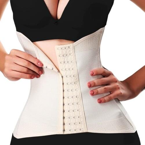 Twinso Slimming Waist Trainer Postpartum Girdle Belt Sexy Dress Women Underwear Body Shaper Modeling Belt Tummy Strap Shapewear