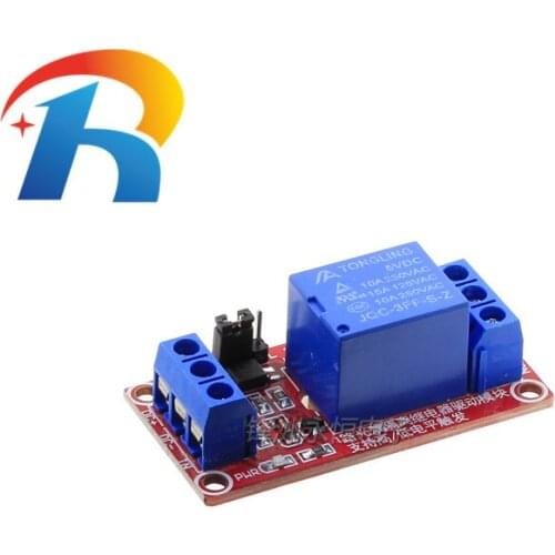 1PCS/lot 1 Channel 1 Road relay module with optocoupler isolation Support high and low level trigger relay module 5V 12V 24V