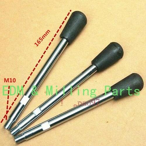 3pcs/set CNC M10 Thread Handle for Bench Drill Z512 Z516 Drilling Machine Z4116 Z412 For Bridgeport Mill Part