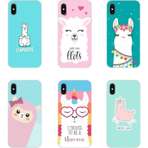 Alpaca lovely For Samsung Galaxy A3 A5 A7 A9 A8 Star A6 Plus 2018 2015 2016 2017 Accessories Phone Cases Covers
