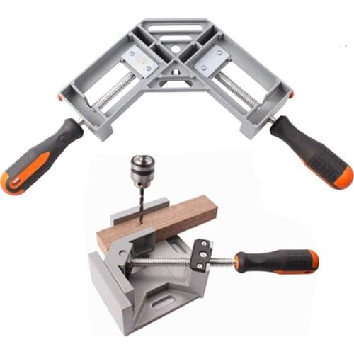 Wood Working Clamps Angle Clamps 90-degree Angle Vise Double Handle Adjustable For Frame Fight Splices Clip Woodworking Tools