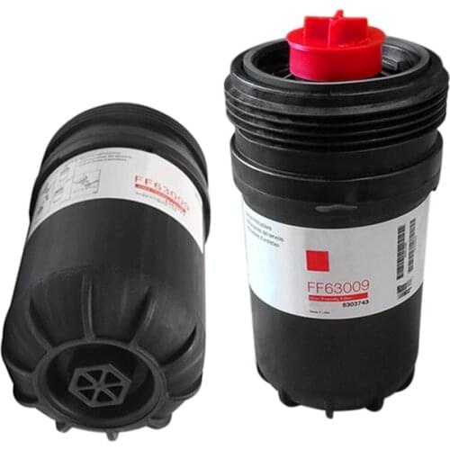 FF63009 Fuel Filter 5289121 5303743 46645085 SK48565 2391354 BF63000 53C0841 For Excavator Harvester Loader