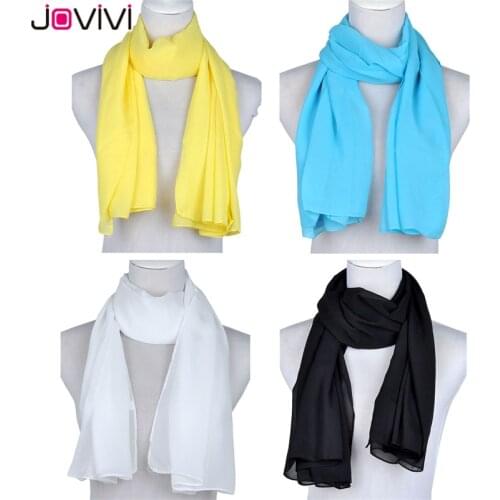 Jovivi 1pc Womens Swimsuit Sarong Chiffon Printed Cover up Beach Sarong Pareo Bikini Swimwear Wrap Black/Blue/Yellow/White Color