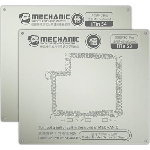 Mechanic iTin for CPU Steel Stencils middle motherboard repair for Huawei Honor P40Pro V30Pro P30Pro