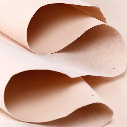 Genuine Leather natural color vegetable tanned leather 1.0mm cowhide good for bag wallet purse DIY material