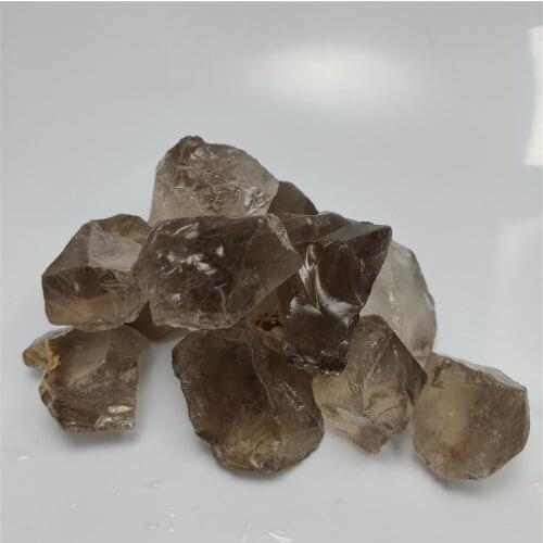 Natural Smoky Quartz Citrine Stones Crystal Gravel Minerals and Stones Rough Gemstone Specimen Fish Tank Aquarium Garden Decor