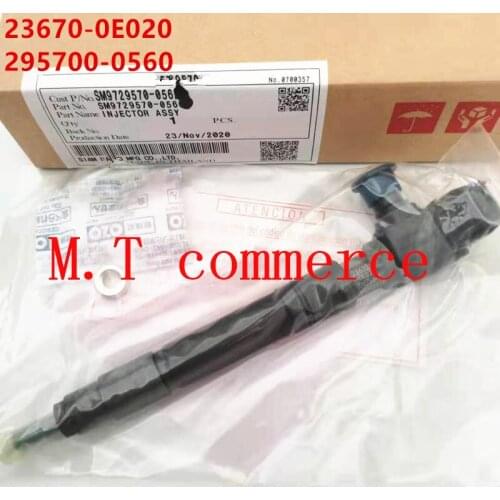 Genuine and new piezo injector 23670-0E020
