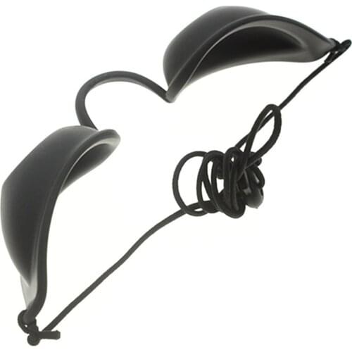 Portable Super Flexible Tanning Bed Goggles Eye Protection UV Black Glasses Beauty Protective Eye Mask
