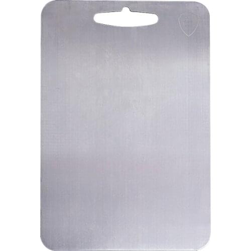 304 stainless steel cutting board thickened kitchen cutting vegetables and fruits antibacterial and mildew-proof kneading panel