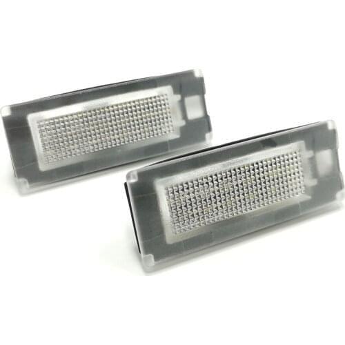 For FIAT Ducato Bus Kasten White LED Rear Number License Plate Light Lamp NO CANBUS ERROR