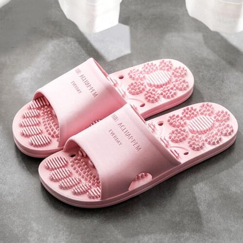 Point Slippers Unisex Women Men Non-Slip Foot Massager Slipper for Home Hotel Health Care Feet Massage