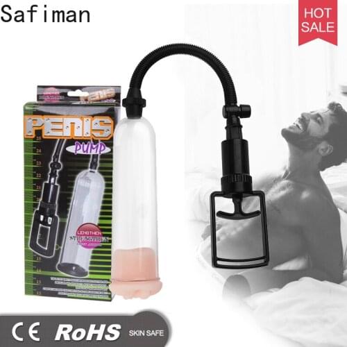 HEYIYI Vacuum Penis Pump Vibrator Penis Enlarger Extender Stretcher Penis Enlargement Mens Power Beginner Man Sex Toys for Men