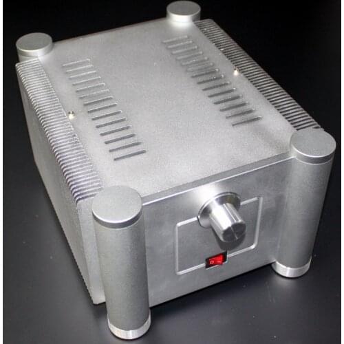 WA25 silver full Aluminum Preamplifier enclosure/amplifier chassis AMP BOX