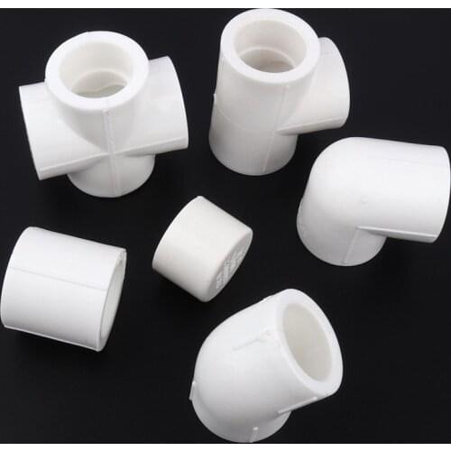 1pc 40mm PPR Pipe Connectors Watering Irrigation System Fittings Home Bathroom Faucet Aquarium Tank Water Supply PP-R Joints