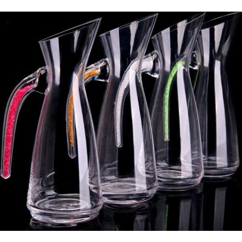 1200ML Large Capacity Decanter Lead-free Crystal Glass Decanter Red Wine Whiskey Glass Cup for Bar Party Best Christmas Gift