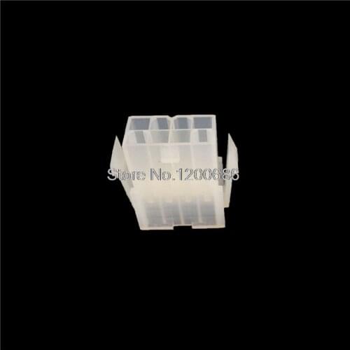 2*4 Molex 4.2mm 5559 connector plug car computer power card mother plastic shell double 8p connectors