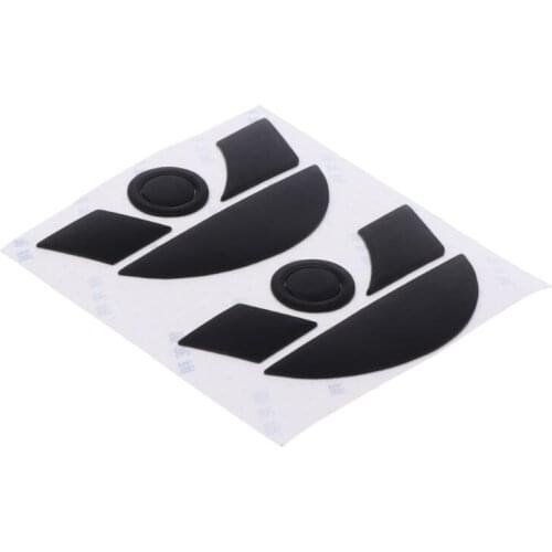 2 Sets 0.6mm Mouse Skates Mouse Stickers Pad for Razer Naga 2014 Mouse