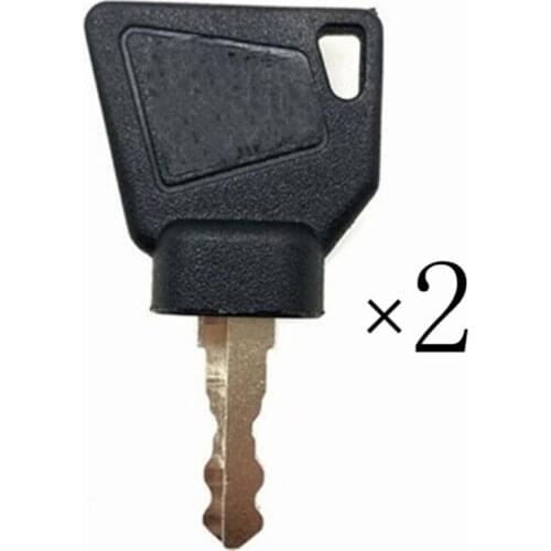 2x Key For JCB Heavy Equipment Ignition Key OEM 701/45501 331/26790 333/Y1374