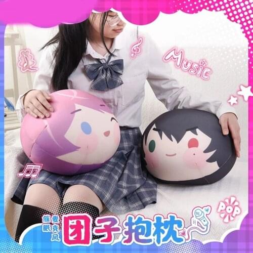 Anime Division Rap Battle Hypnosis Mic Yamada Ichiro Short Plush Doll Dango Pillow Cute Toys Cushion Soft Cartoon Birthday Gifts