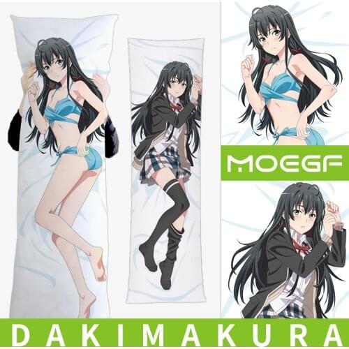 Anime JK My Teen Romantic Comedy SNAFU Yukinoshita Yukino Dakimakura Body Pillow Cover Case Hugging Pillow