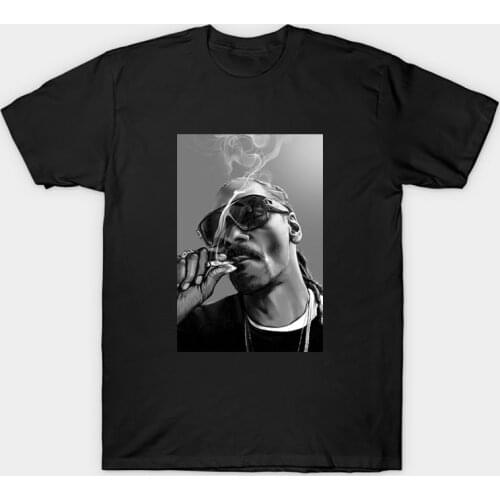 Rapper Snoop Dogg T Shirt Men Women Rap Hip Hop Dj Fashion T-shirt Rock Kid Harajuku Tees Funny Shirts Streetwear