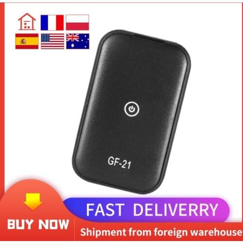 GF21 Mini GPS Real Time Car Tracker Anti-Lost Device Voice Control Recording Locator High-definition Microphone WIFI+LBS+GPS Pos