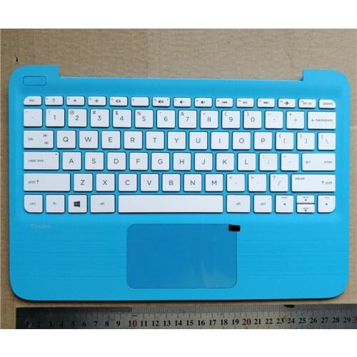 US new laptop keyboard with touchpad pamrest for HP Stream 11-Y 11-Y010WM