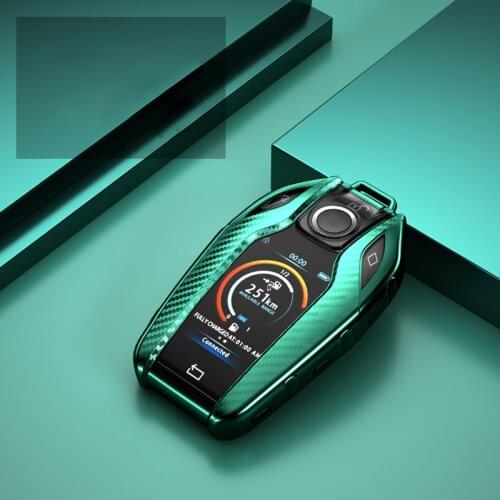 TPU Carbon fiber Style Car Remote Key Cover Case For BMW 5 7 series G11 G12 G30 G31 G32 i8 I12 I15 G01 X3 G02 X4 G05 X5 G07 X7