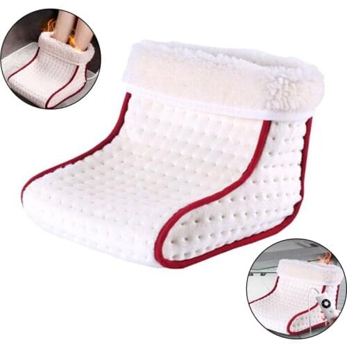 Portable Electric Warm Foot Warmer Washable Cosy Heated Massager 5 Modes Heat Settings Footwarmer Cushion Thermal House U1JE