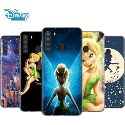 Disney Tinker Bell For Samsung A90 A80 A70 A70S A60 A50 A40S A30 A20 A10S A10E A10 A2 Core Transparent Phone Case