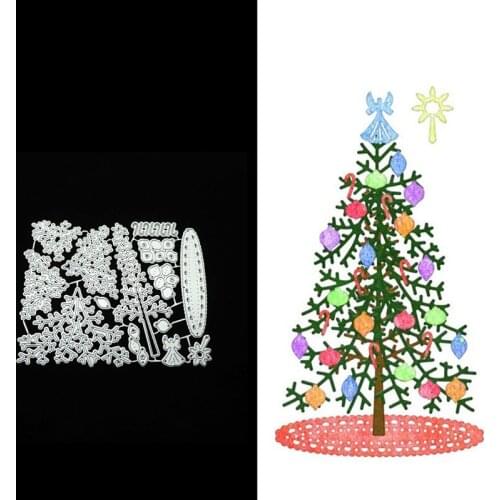 Christmas Fruit Tree Metal Cutting Dies Christmas Decoration Scrapbook Paper Craft Knife Mould Blade Punch Stencils Dies