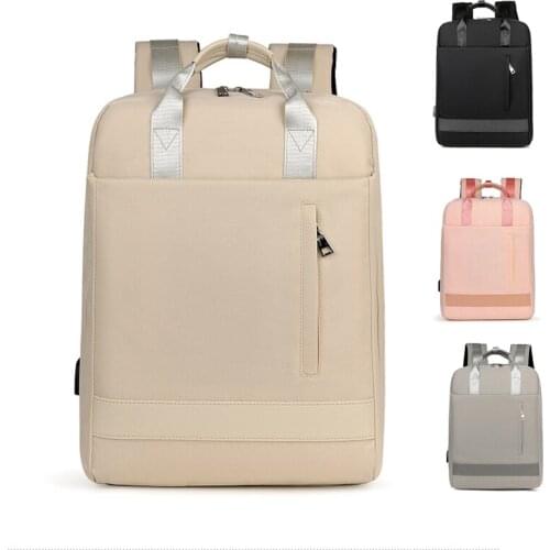 New Women USB Charging Laptop Backpack For Teenage Students School Bag Girls Backpack Female Backpacks Mochilas Travel Bagpack