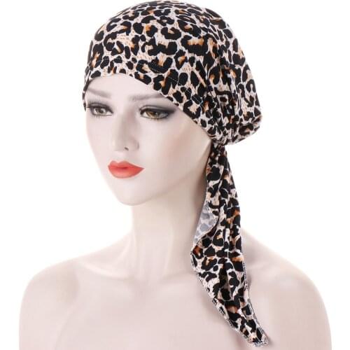 Wholesale 24 Colors High Quality Fashion Elegant Breathable Printed Hat Muslim Baotou Cap Milk Silk India Cap Soft Women Turban