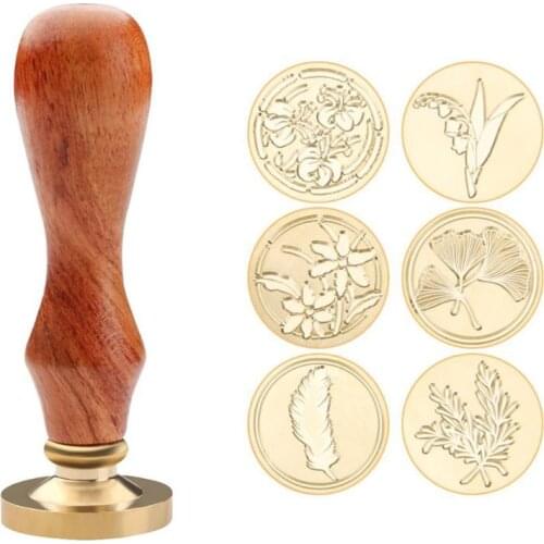 1Pc Antique Metal Sealing Wax Seal Stamp for DIY Wedding Invitations Decor Ancient Wax Stamp Craft