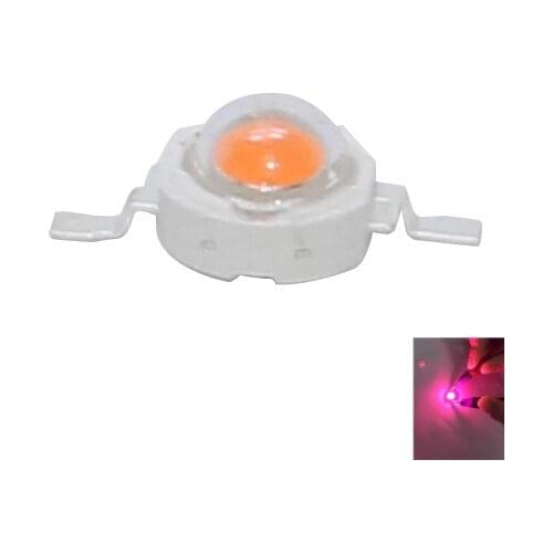 LED Lamp Bead 10PCS 3W High Power Pink Light 2300K Park KTV Decorative Bulb